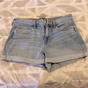 Old navy boyfriend jean shorts